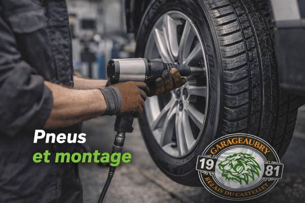 Pneus et montage